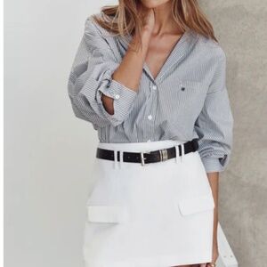 DISSH Brooklyn Mini Skort - White (size US6)